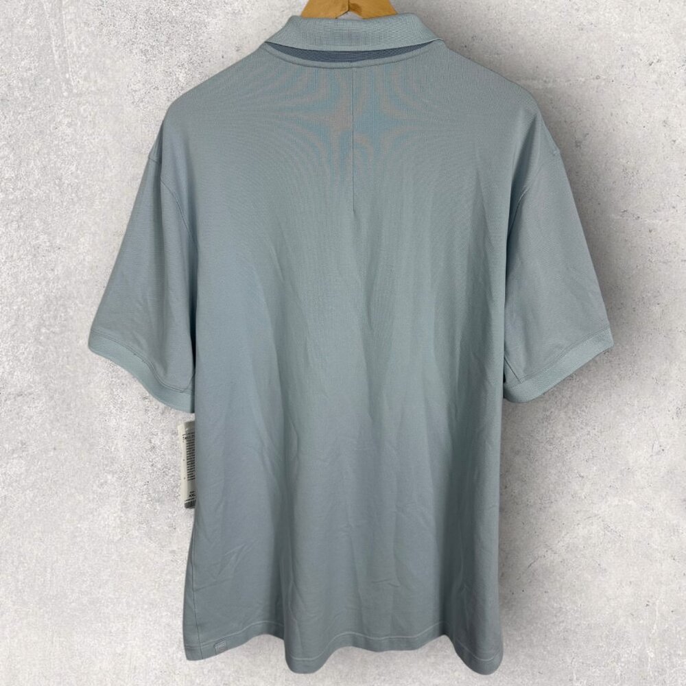 NWT Lululemon Tech‎ Pique Polo Short Sleeve Shirt Mens Size XXL Blue M3BCSS NEW - Picture 13 of 15